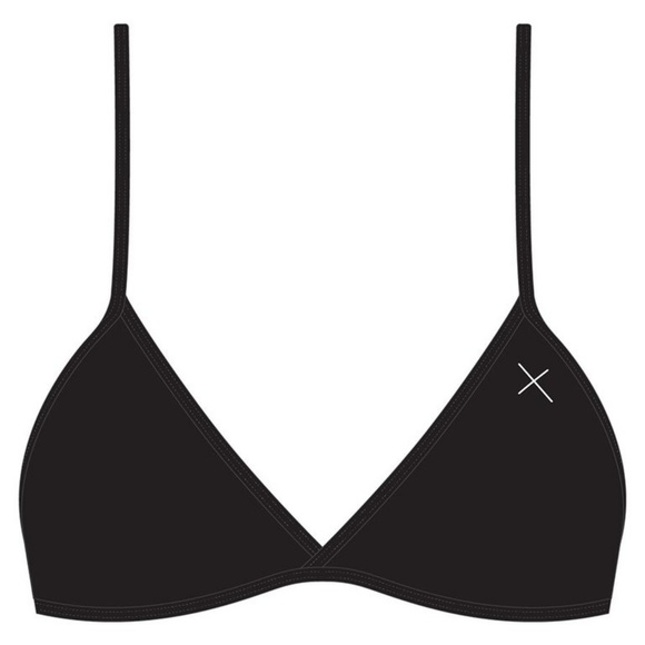 Boutine LA Other - Boutine LA Bikini Top Fitted Top Black L NWT